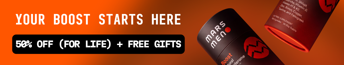 Boost: 50% off for life + free gifts.