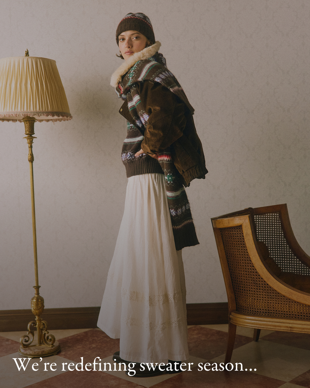 We&rsquo;re redefining sweater season&hellip;