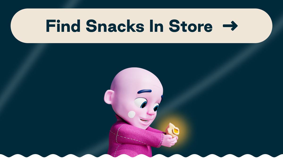 Button: Find Snacks In Store
