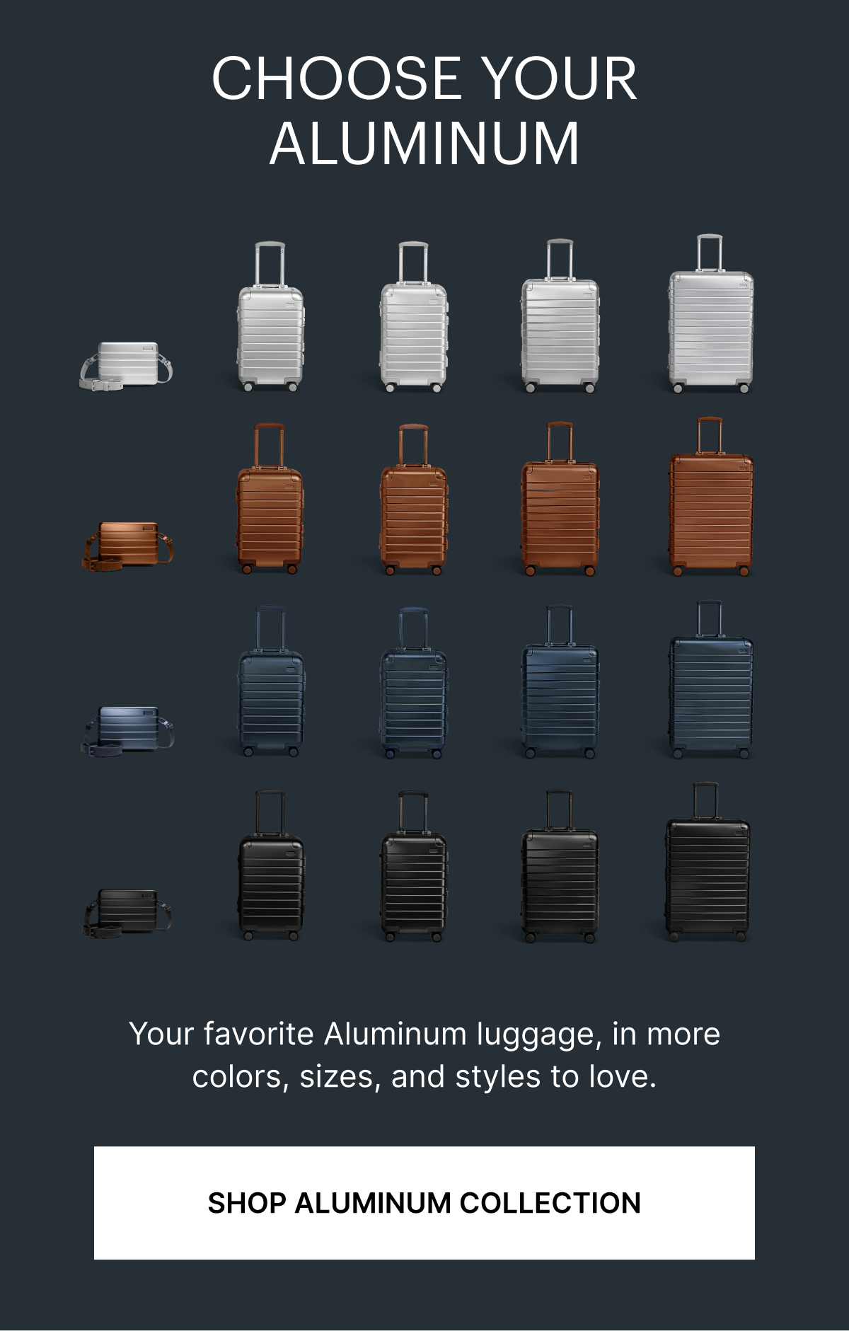 CHOOSE YOUR ALUMINUM 