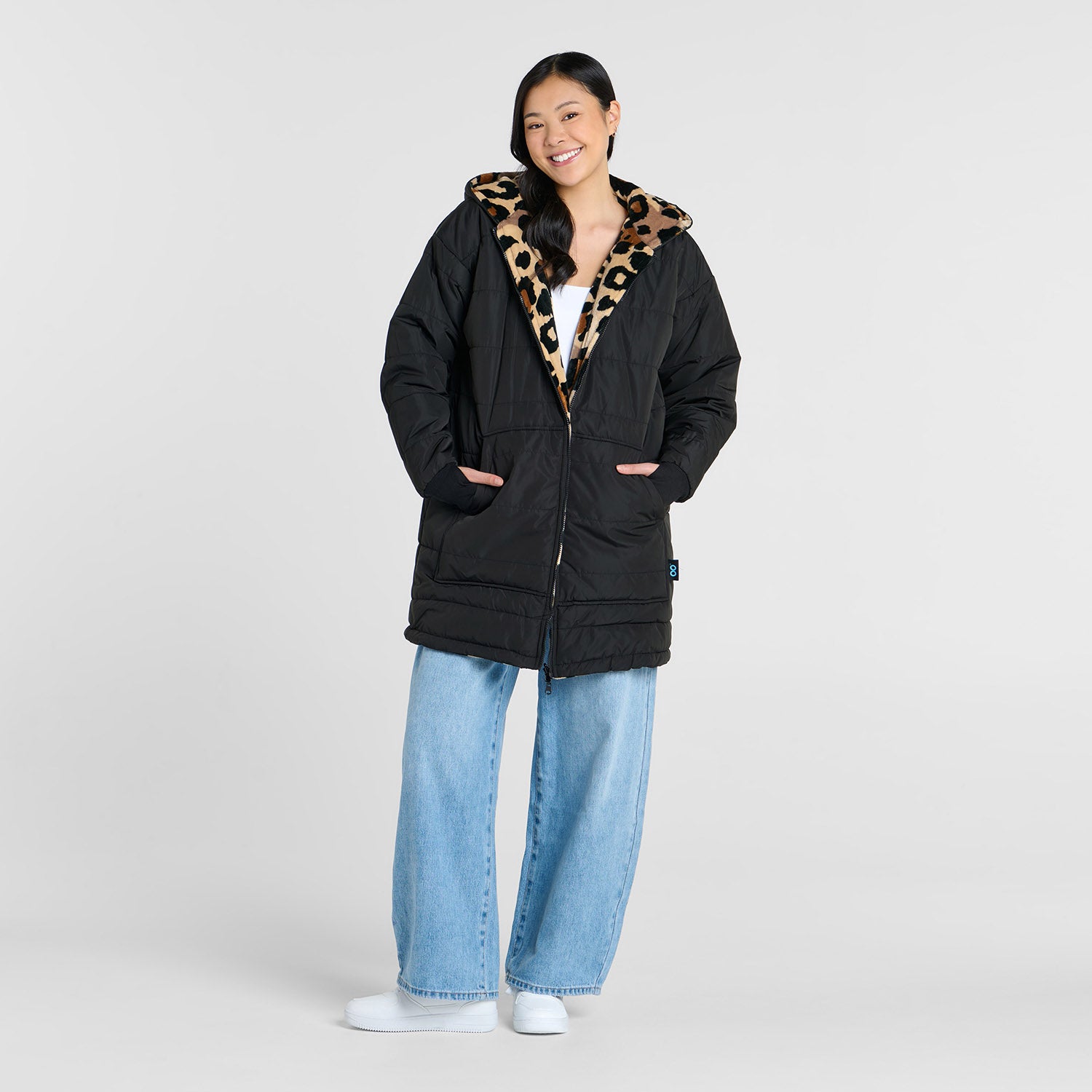 Image of Black/Leopard