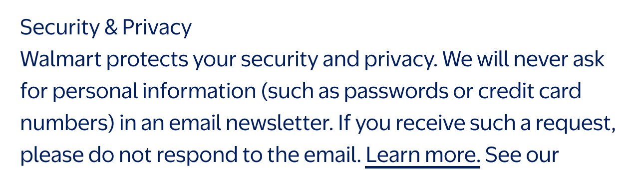 Security and Privacy