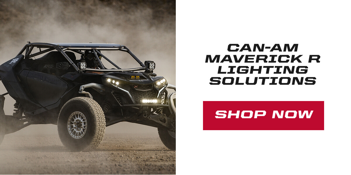Can-Am Maverick R Lighting Solutions. Shop Now