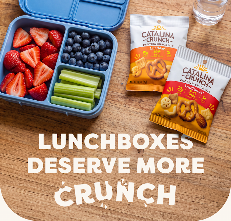 Lunchboxes deserve more crunch.