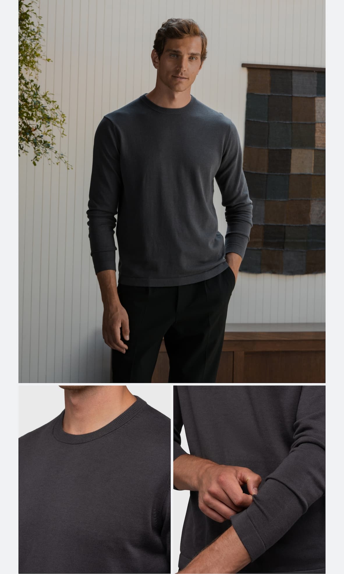 Riviera Luxe Knit Crewneck