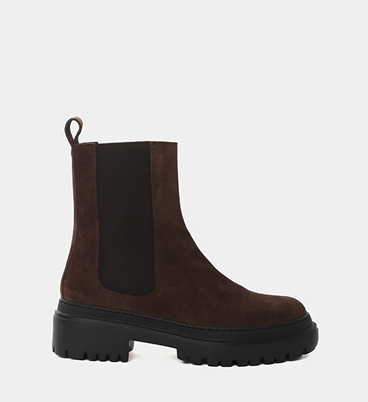 Corticella brown suede