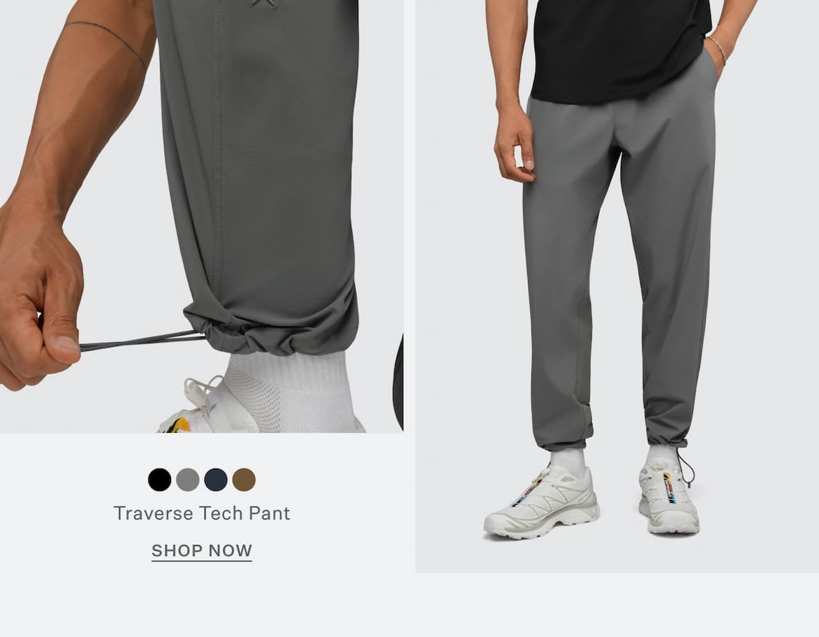 Traverse Tech Pant - Charcoal