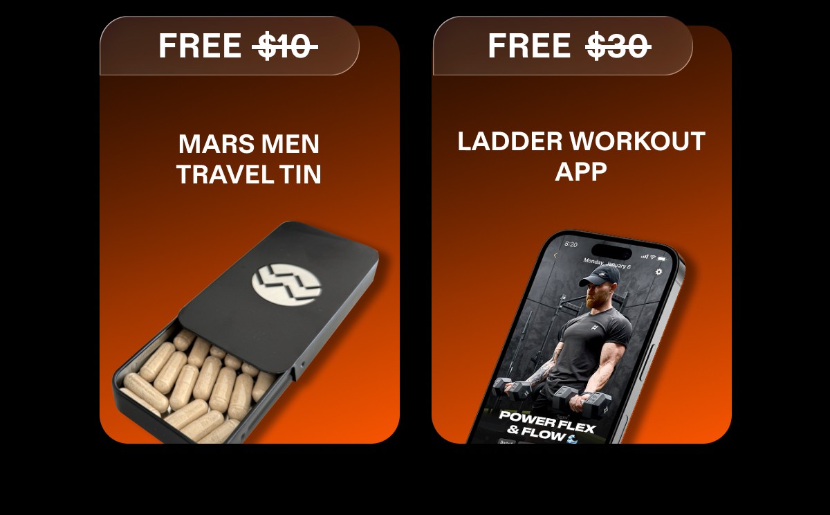Mars Men Travel Tin | Ladder Workout App