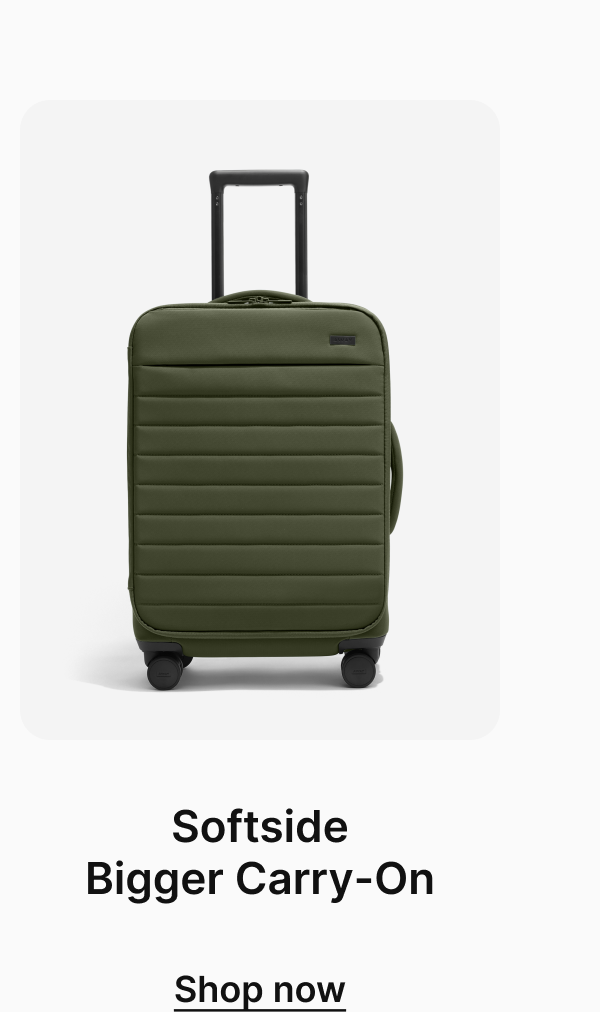 Softside Bigger Carry-On