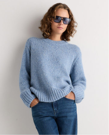 Lofty Baby Alpaca Oversized Crew