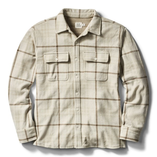 Stretch Knit Flannel Shirt
