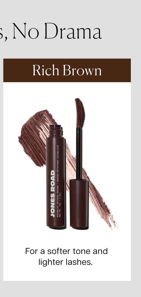 Minimalist Defining Mascara in Rich Brown