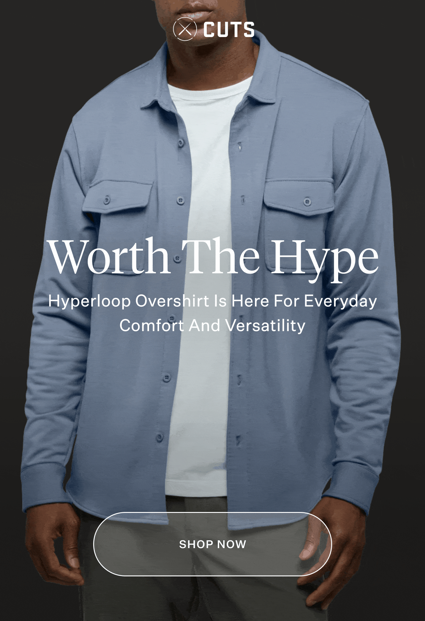 Worth the Hype - Hyperloop Overshirt is here for everyday comfort and versatility