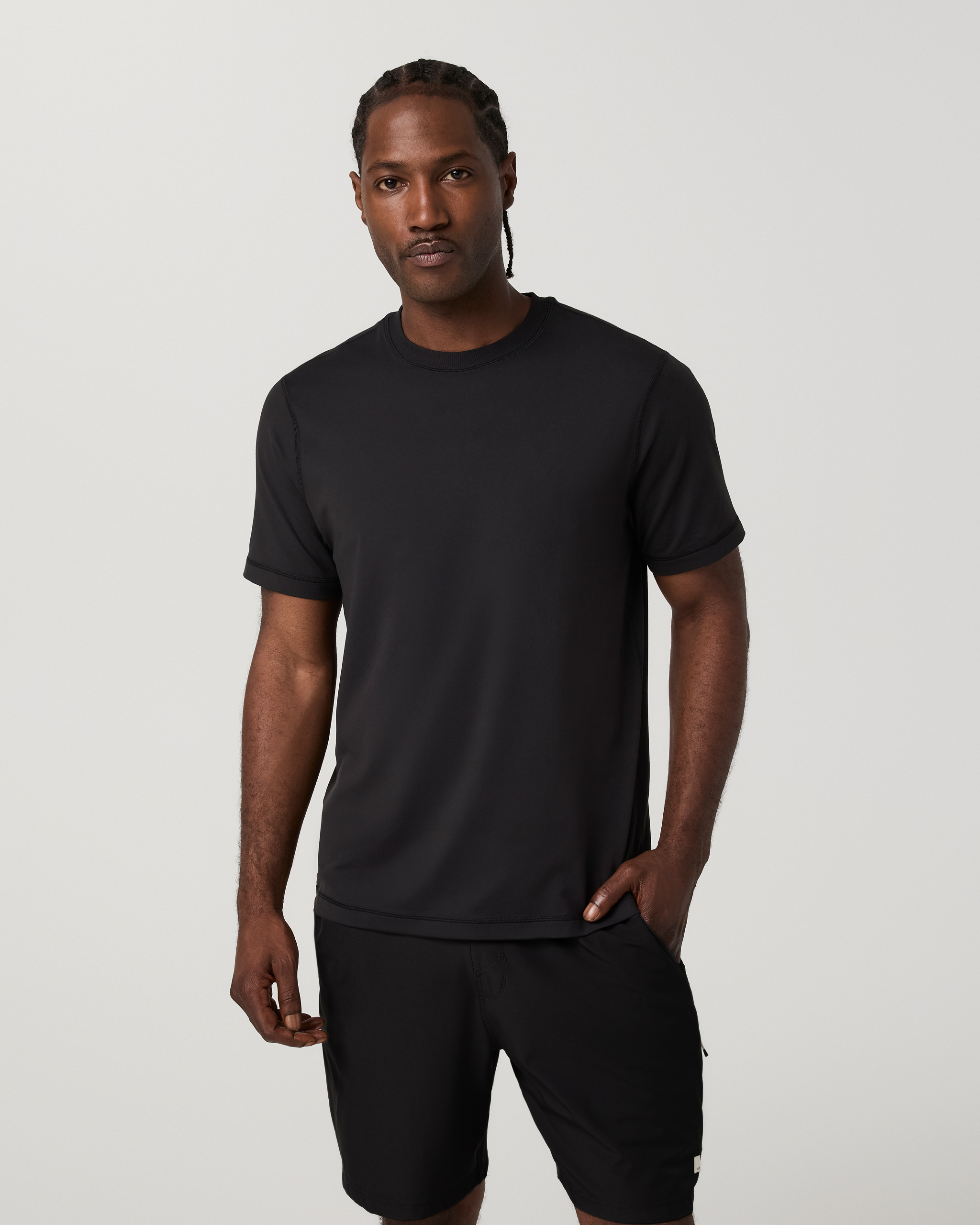 Image of Short Sleeve Ponto Performance Tee | Black