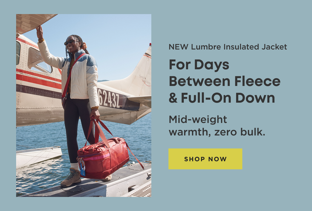 NEW Lumbre Insulated Jacket