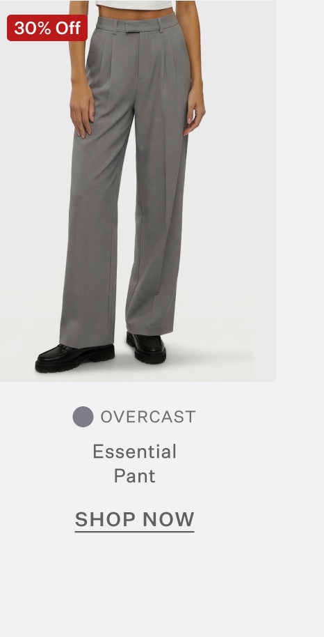 Essential Pant - Overcast