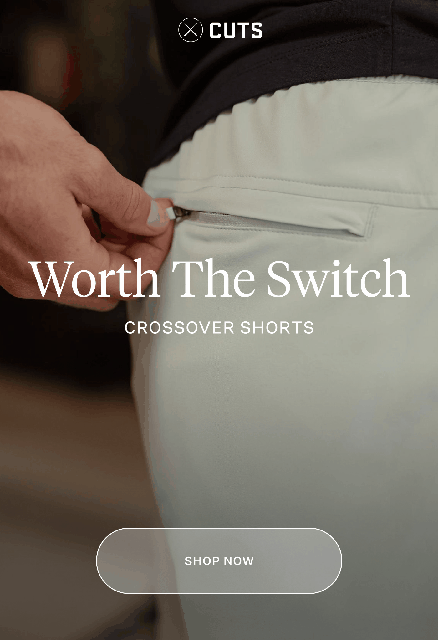Worth the Switch - Crossover Shorts