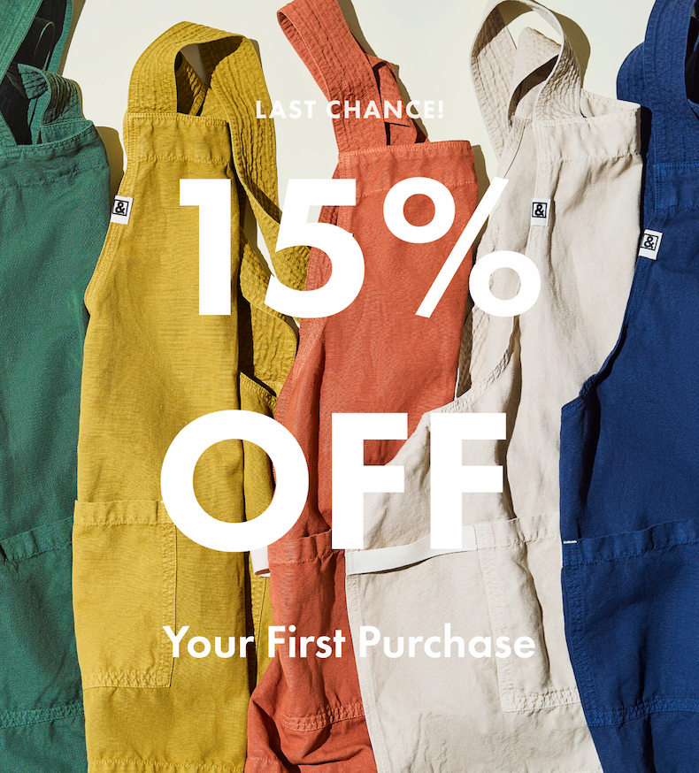 LAST CHANCE! | 15% OFF | Your First Purchase