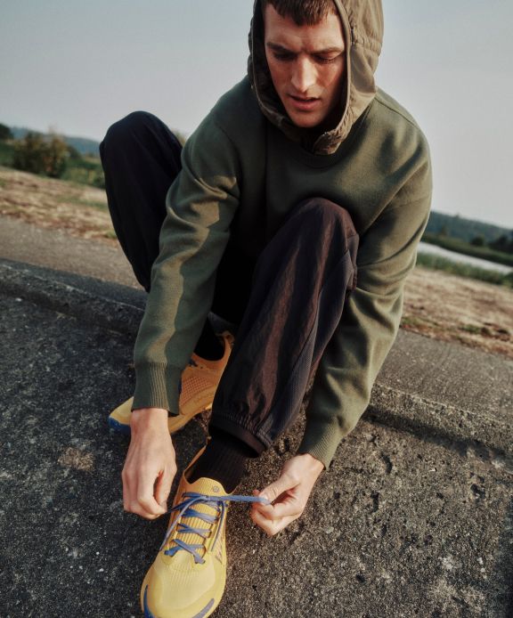 Mesh Panelled Track Pant Regular