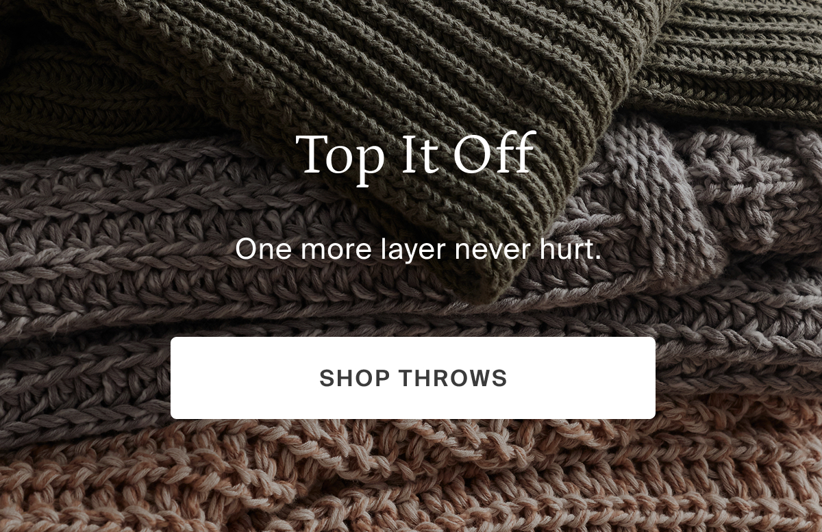 top if off, shop throws