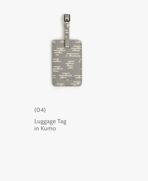 (04) Luggage Tag in Kumo.