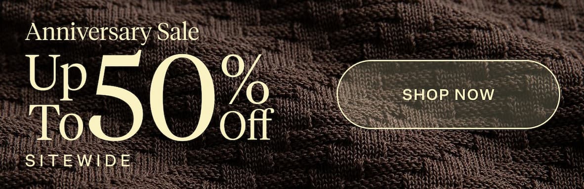 Anniversary Sale Up To 50% Off Sitewide