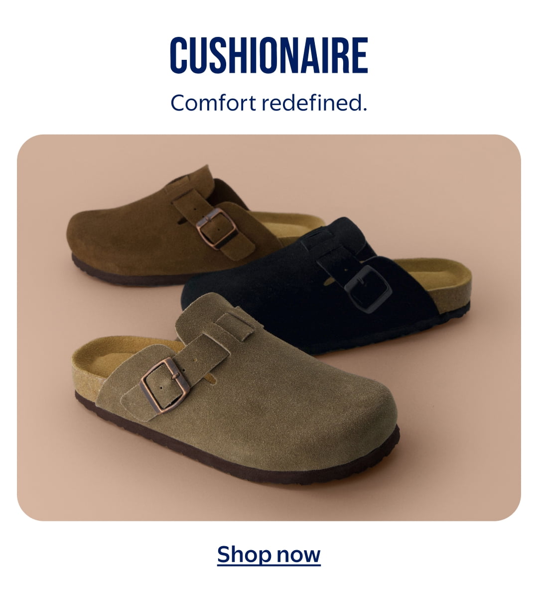 Comfort redefined.