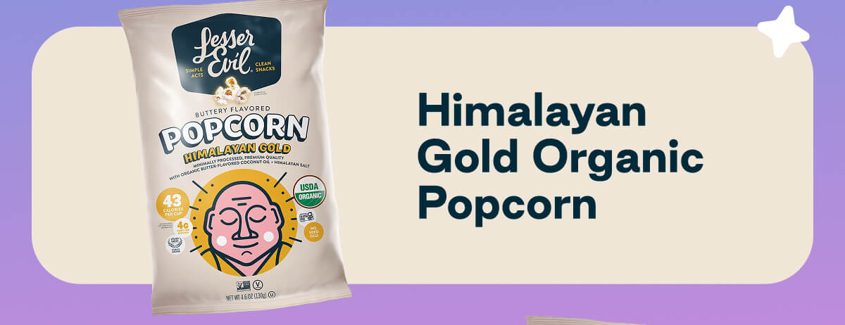 Himalayan Gold Organic Popcorn. 