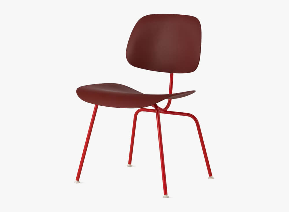 View Eames Molded Plastic Dining Chair (EC-127)