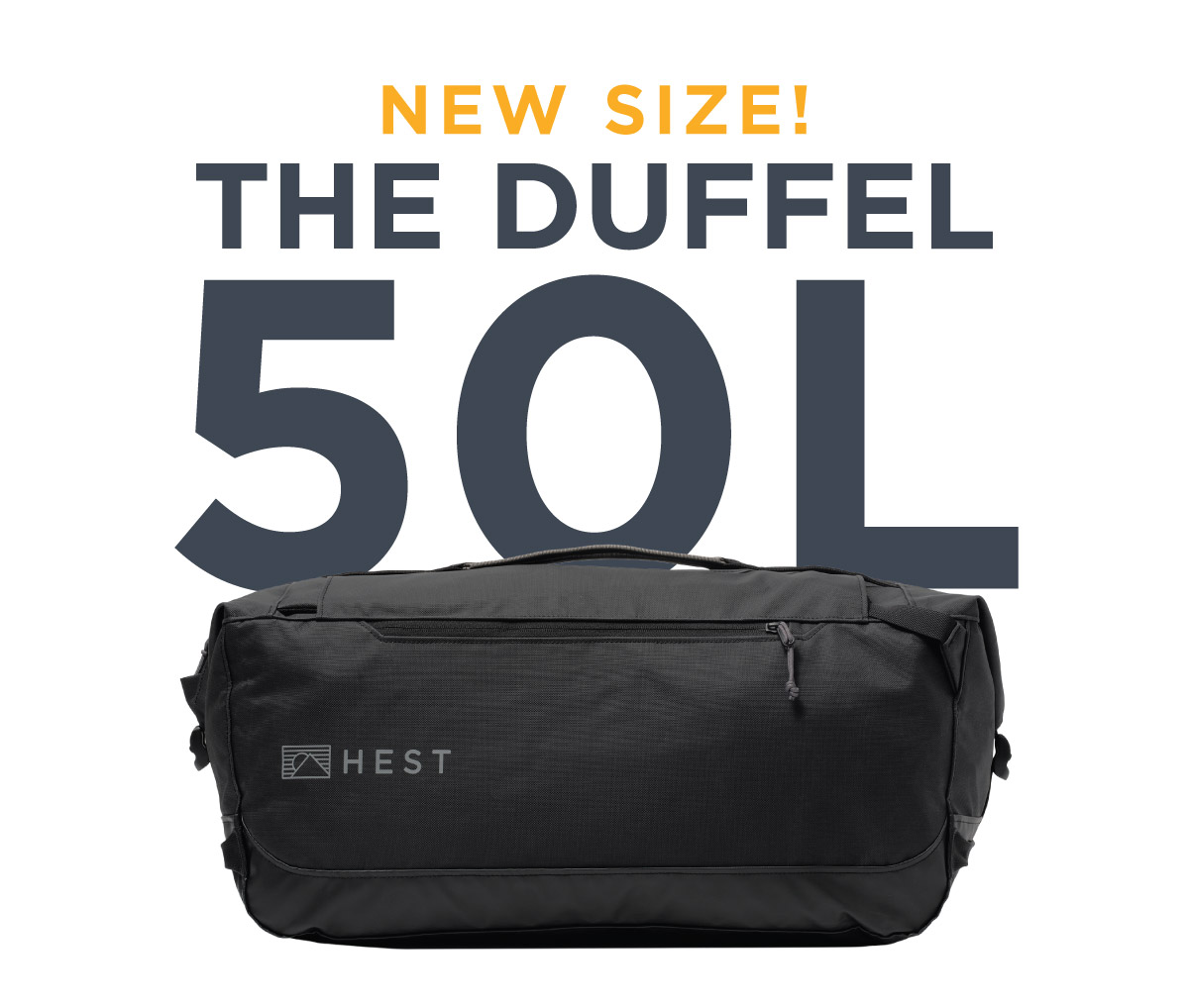 NEW SIZE! The Duffel 50L
