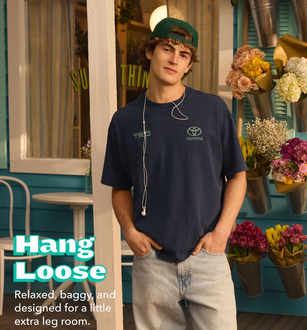 Hang Loose | Relaxed, baggy, and designed for a little extra leg room. 