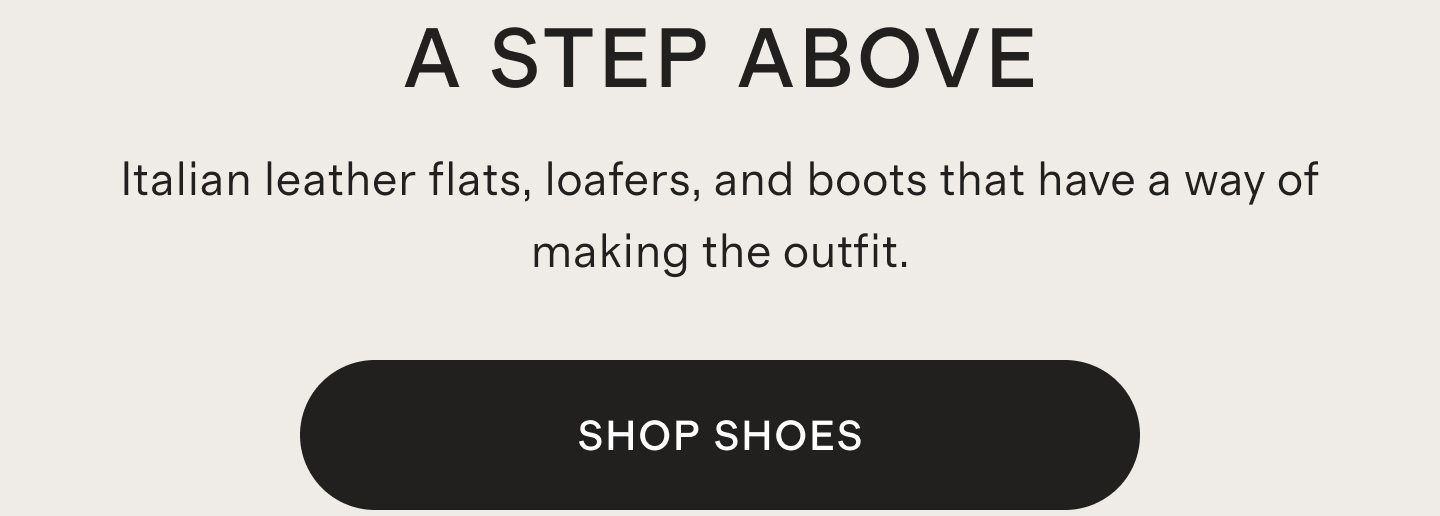 A STEP ABOVE