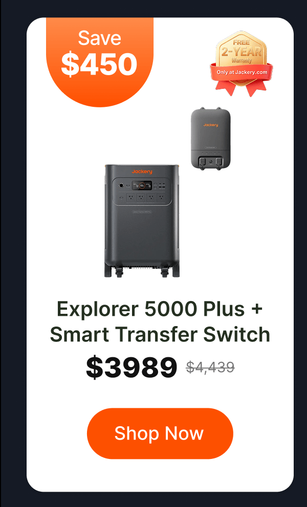 Explorer 5000 Plus +Smart Transfer Switch