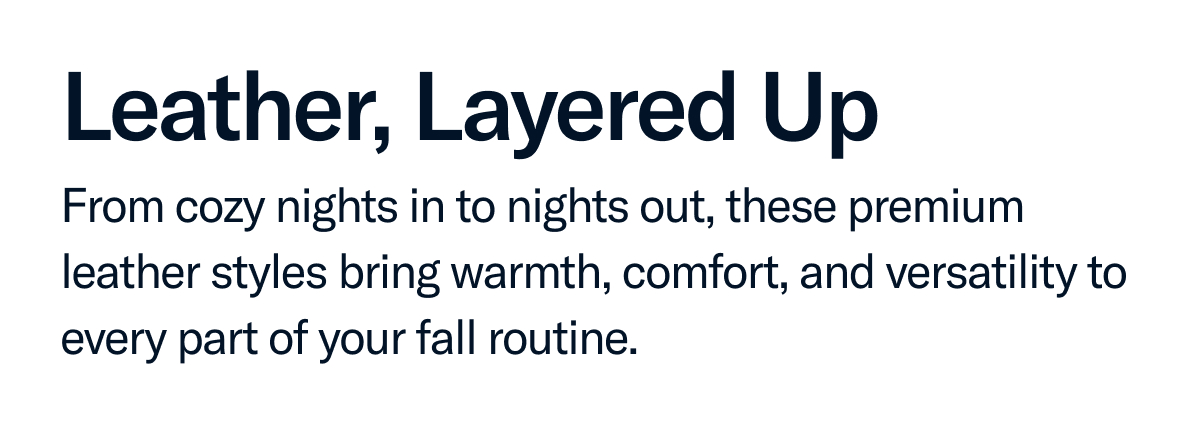 From Cozy Nights to nights out