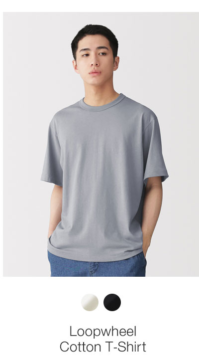 Shop Loopwheel Cotton Tshirt