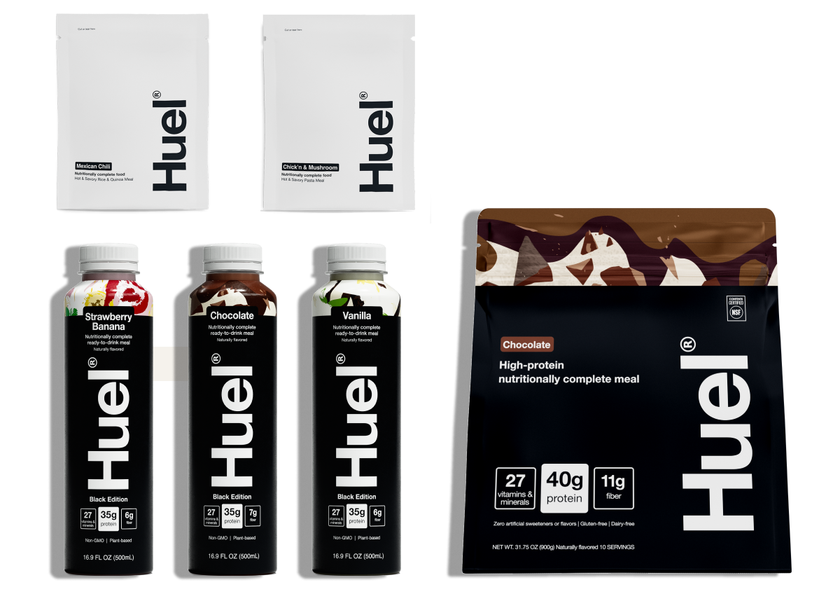 A flat-lay photo assortment of the products included in the bundle.