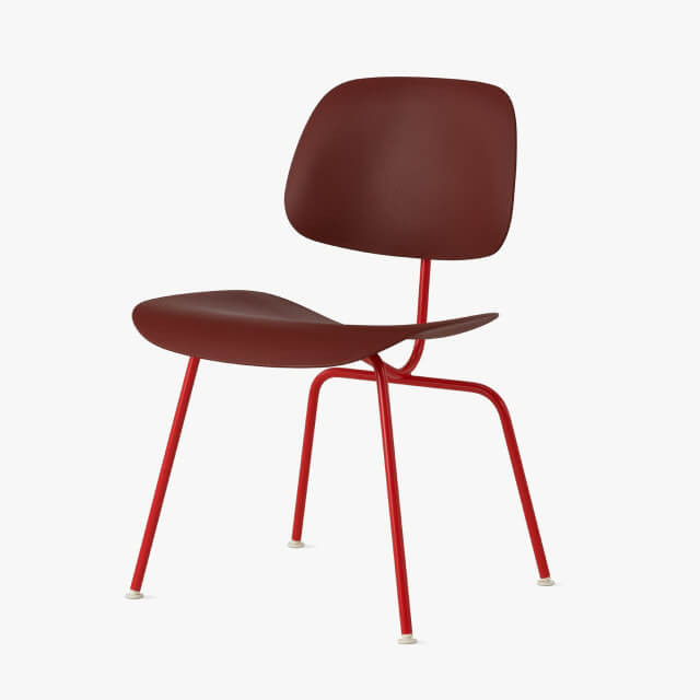 View Eames Molded Plastic Dining Chair (EC-127)