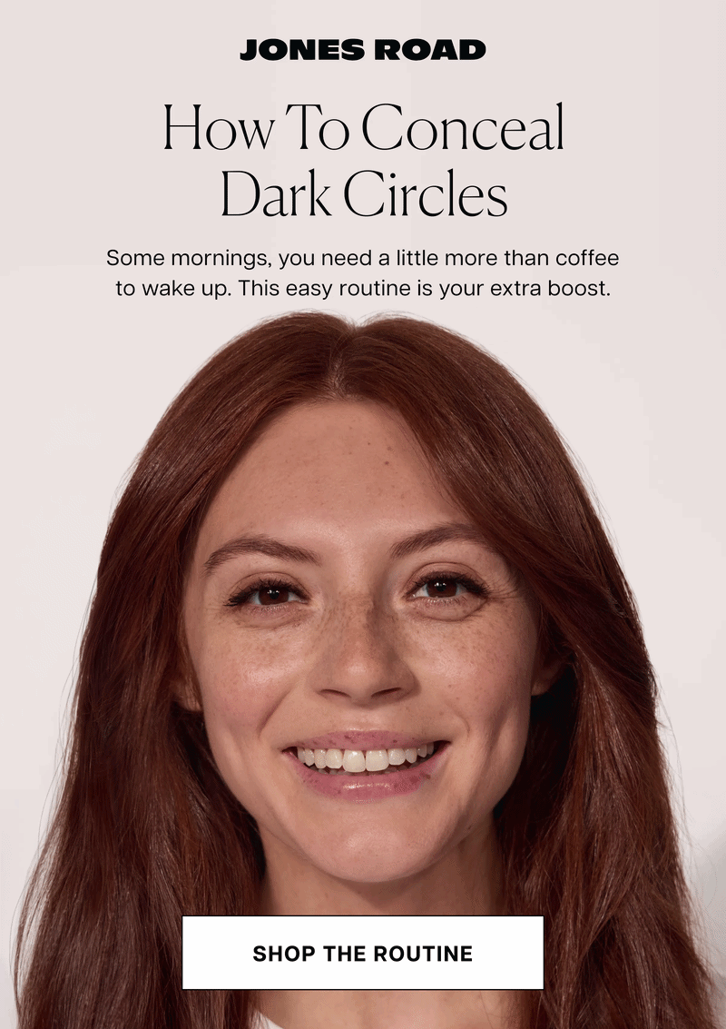 How to conceal dark circles