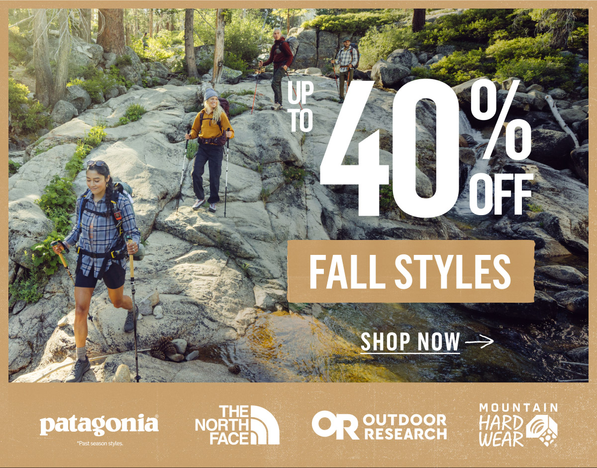 Up to 40% Off Fall Styles. Shop Now!