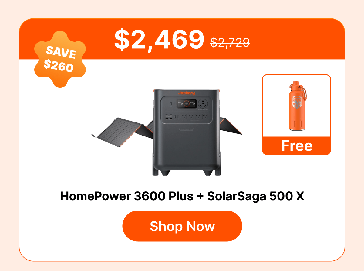 HomePower 3600 Plus + SolarSaga 500 X