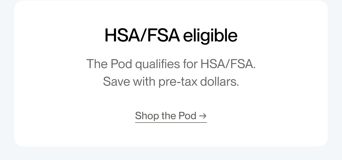 HSA/FSA eligible