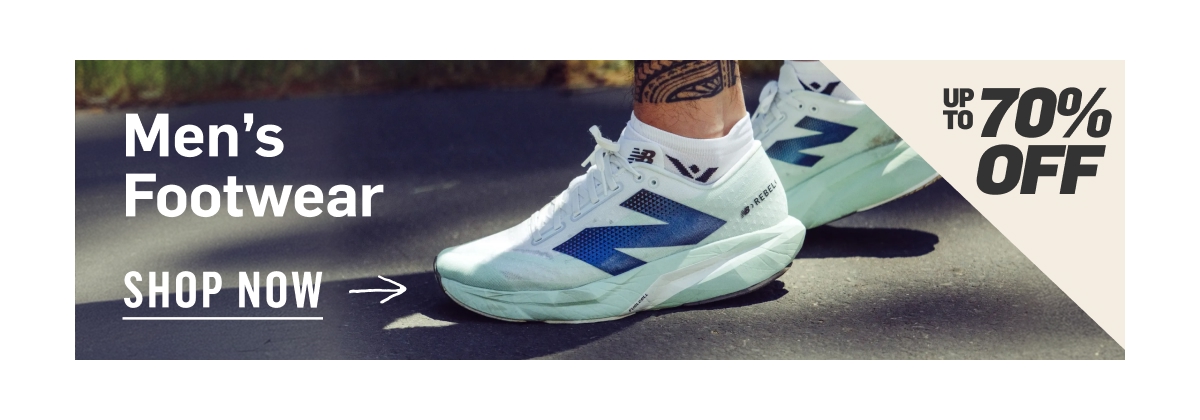 Men's Footwear. Up To 70% Off. Shop Now!