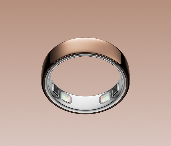 Deep Rose Oura Ring 5
