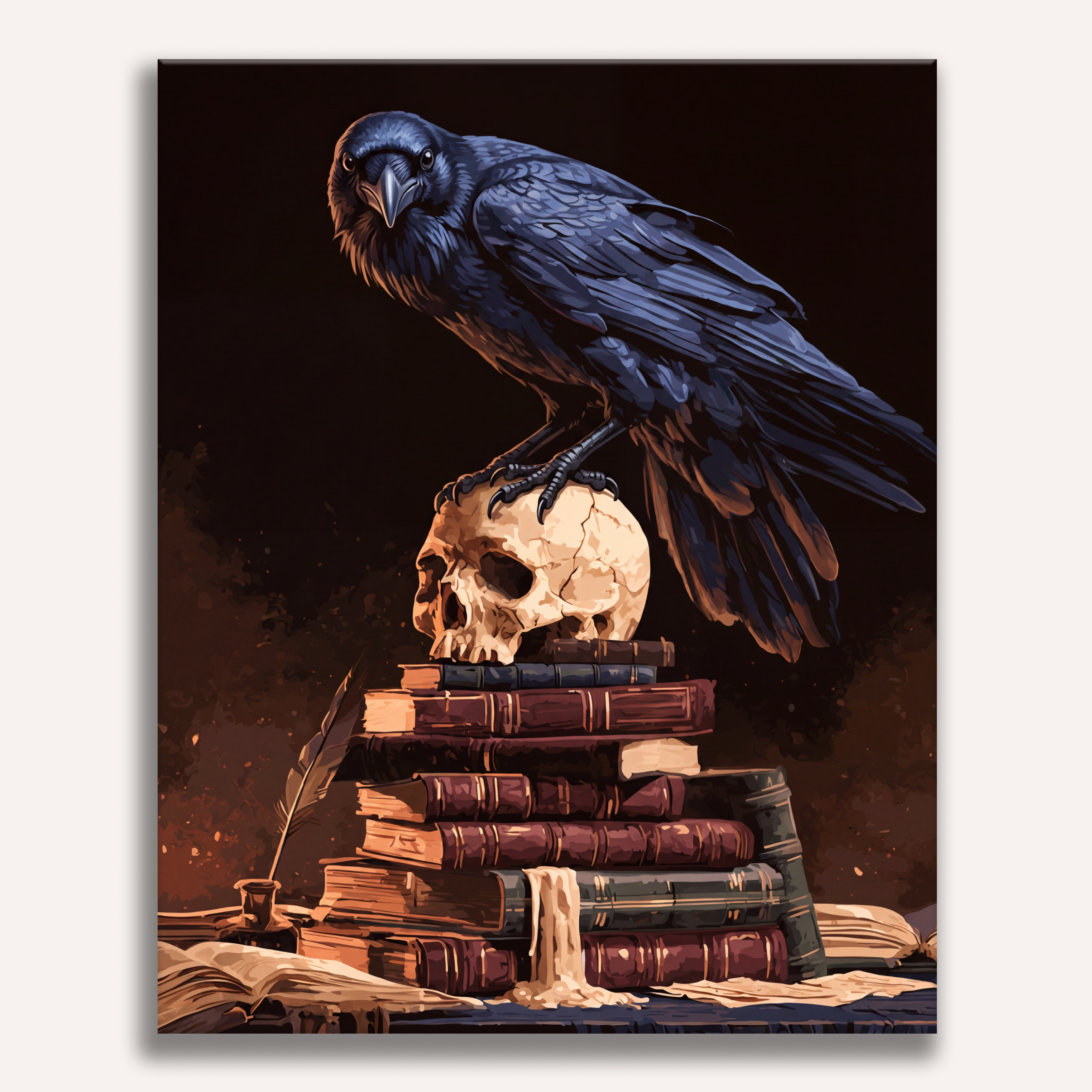 Image of Menacing Raven