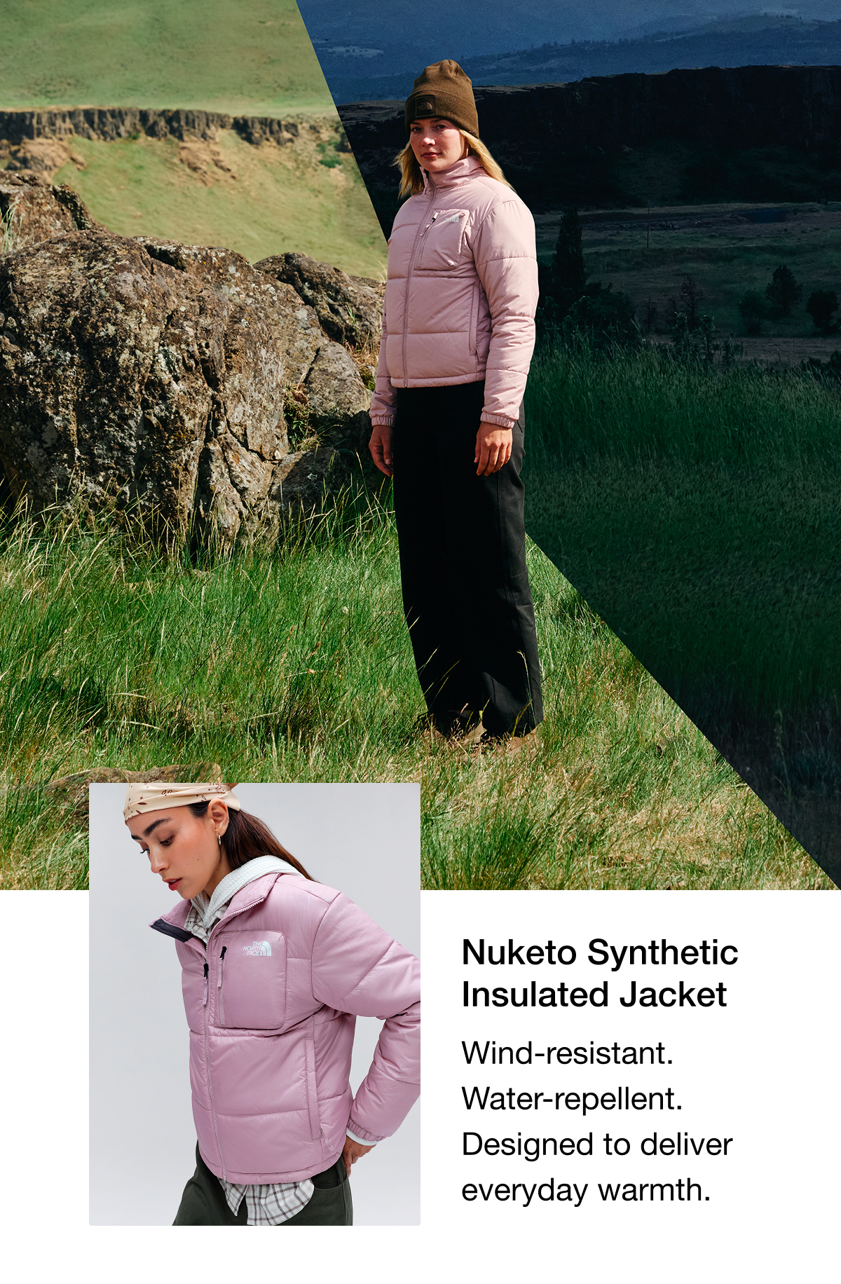 Nuketo Synthetic Insulated Jacket. Wind-resistant. Water-repellent. Designed to deliver everyday warmth.
