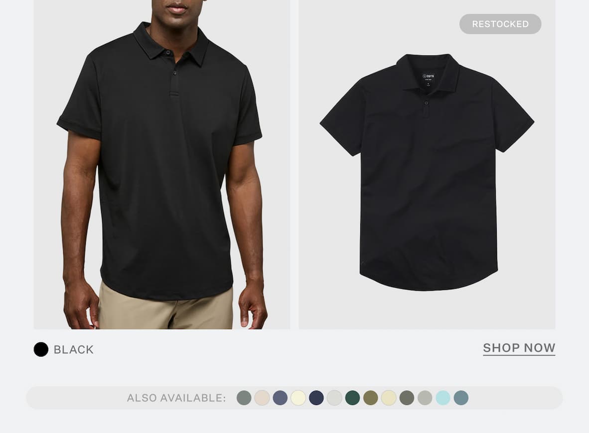AO Polo - Black