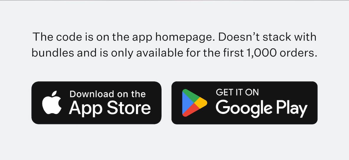 The Code Is Waiting on the Homepage | Download the App