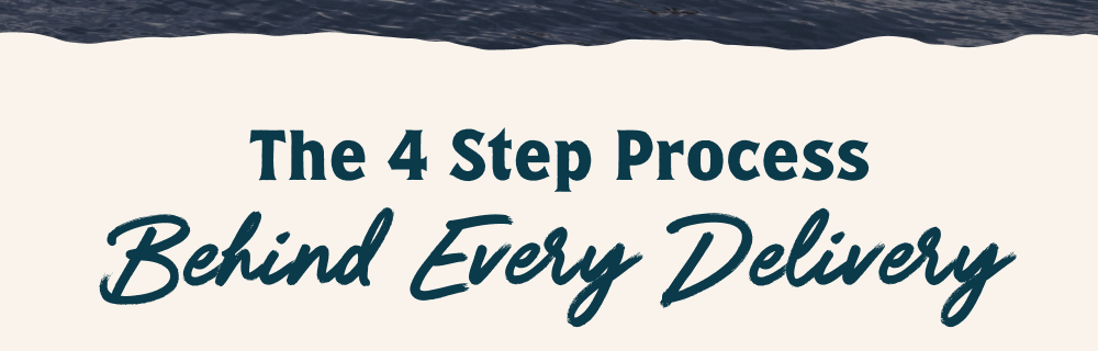 The 4 Step Behind Every Delivery