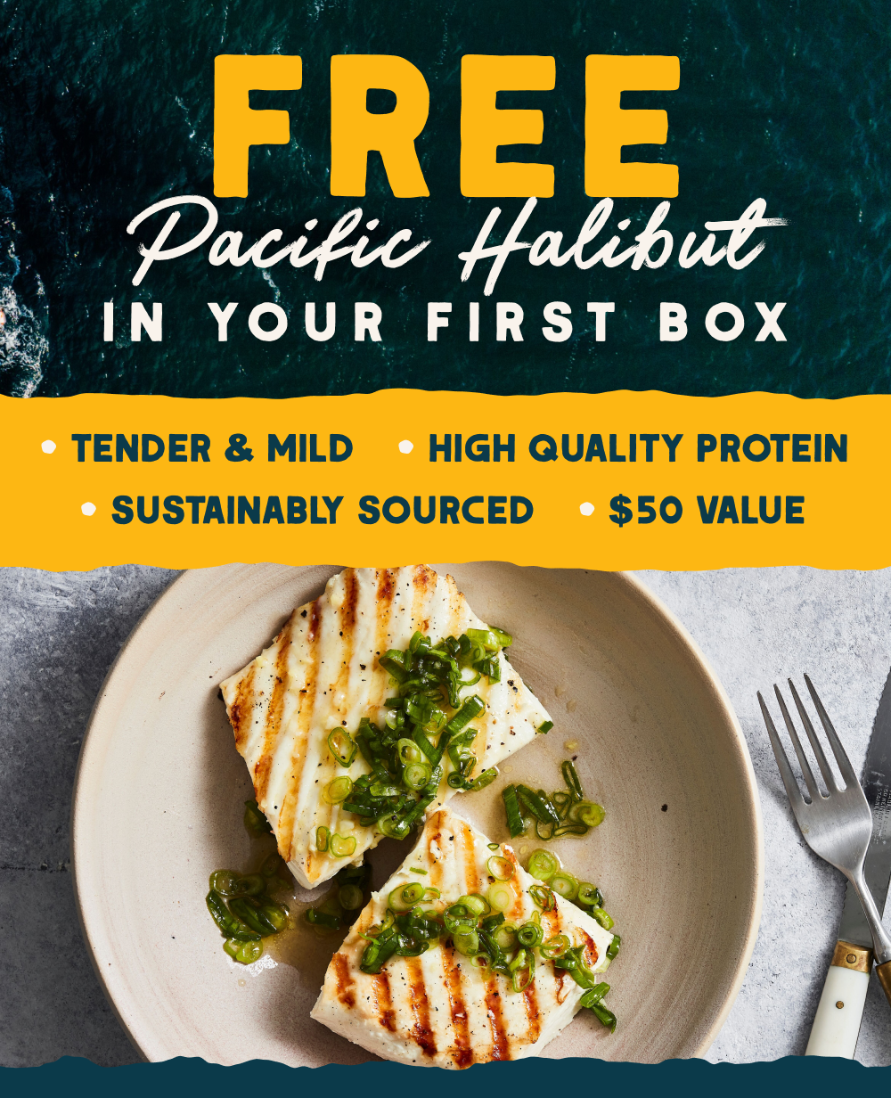 Free Pacific Halibut Filet