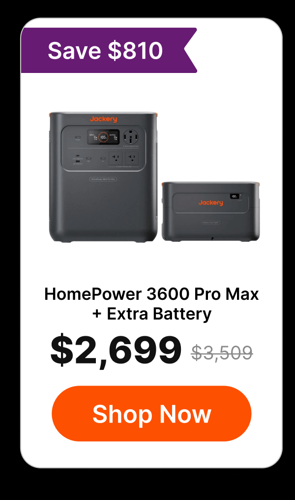 HomePower 3600 Pro Max+ Extra Battery